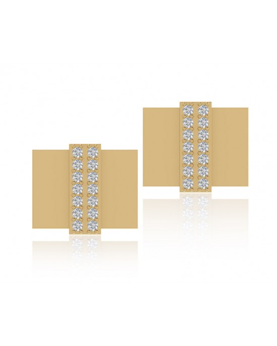 Fred Gold Cufflink